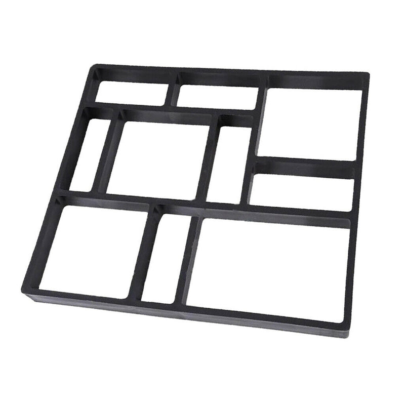 2pcs Path Maker Mould Paving DIY Lawn Concrete Paving Garden Path Molds