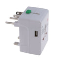 Universal Power Adaptor Travel Plug Electrical Converter with USB Port