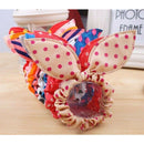10X Elastic Women Girl Bow Knot Ponytail Hair Band Hair Rope Scrunchie Holder-
