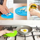 6 Pack Silicone Pot Holders Mat,Heat Resistant & Eco-Friendly Jar Opener Gr I2E3