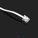 Home Phone Telephone Rj11 Plug Alligator Clip Test Tester Cable Wire Cord