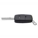 Replacement 3 Button Flip Folding Keyless Entry Remote Car Key Fob Case She