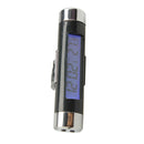 Blue Back Light Digital Car Clock Thermometer LCD Display Air- Ven
