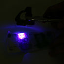 universal mobile phone microscope lens 90x optical zoom magnifier led lights ME