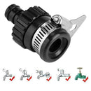 Universal Tap Connector Adapter Mixer Kitchen Garden Clip Hose New Fitting S6U7