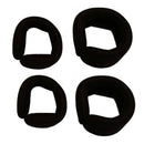 Magic Bun Maker (2 Small, 2 Large) Foam Sponge Bun Shaper Hair Accessories  K1K6