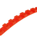 10PCS Car Truck Snow Anti-Skid Wheel Tire Chains Anti-Slip Belt Orange FT