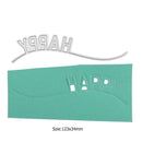 Metal Cutting Dies Stencil for DIY Scrapbooking Photo Album Happy Christmas