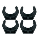 4pcs 1-3/4" Nylon Boat Hook Kayak Paddle Holder Split Clip Paddle Rod Keeper