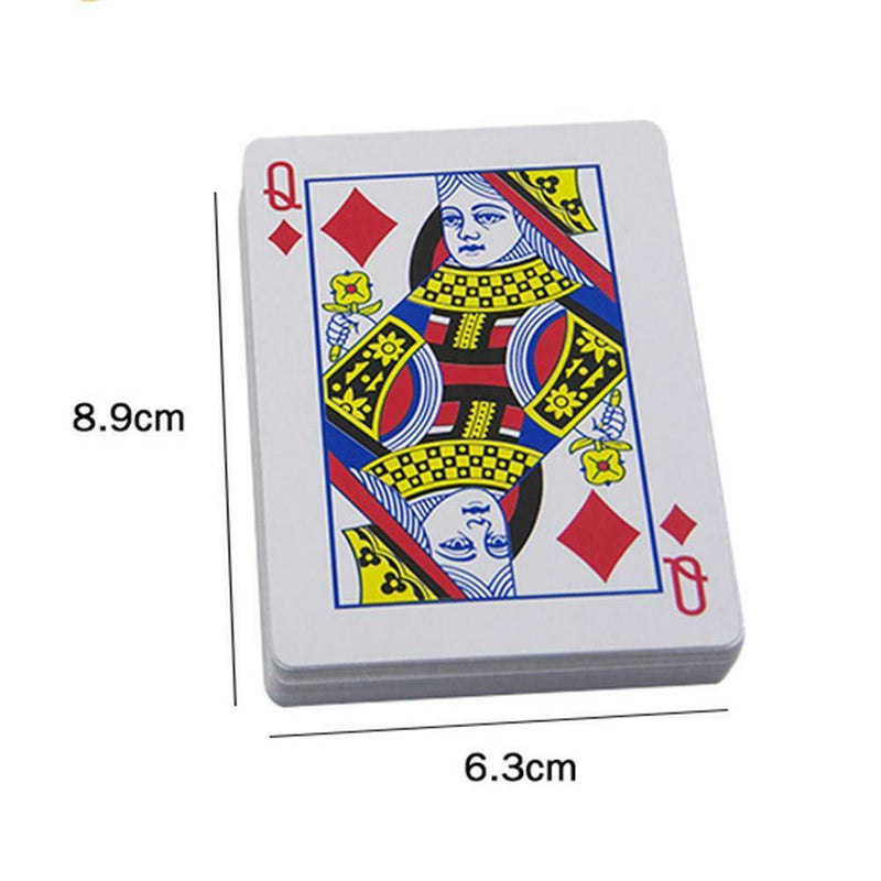 1set Magic Playing Cards Poker Game Paper Card for Gimmick Props Kids Toys