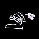 Electrode Lead Wires with 2 Ear Clips for Tens Machine Massager 2.5mm rsJCAU Gn