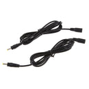 2 Pack DC Power 4.0mmx1.7mm Jack Female to Male Plug Connector Adapter Cable