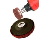 Red Flying Wing Wheel Brushing Head for Auto Car motorcycle sag KDJ