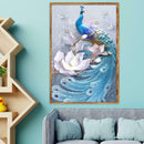 5D DIY Full Drill Diamond Painting Fantasy Peafowl Cross Stitch Embroidery