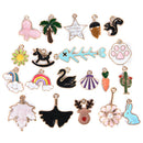 20pcs Bulk Lots Mixed Enamel Charms Pendant DIY Jewelry Making Findings 3C