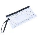 Eco-Friendly Baby Wipes Box Wet Wipe Box Cleaning Wipes Carrying Bag Strap FT