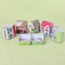 Wedding Party Gift Box House Shape Package Tin Box Candy Cookies Biscuit C a Gw