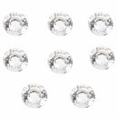 50MM 8 pcs Knob Crystal for wall cabinet drawer wardrobe cabinets kitchen f