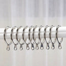 1X(20 x Iron Curtain Ring Curtain And Rod Suspension Ring, Inner Diameter 2