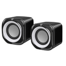 2x 3.5mm  Wired PC Computer Speakers Stereo Player USB-Powered
