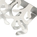 Stainless Steel Napkin Rack Box Dispenser Tissue Holder Plants Table Decoration-