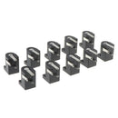 10 Pcs Audio & Video Accessories Female 3 Pin DC Power Jack Socket Connectors