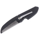 1Pc Portable Foldable Pocket Clip Hair Mustache Folding Beard Comb Styling To BX