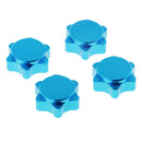 17mm Wheel Hub Hex Nut Fine Anti-dust Covers 4Pc for 1/8 HSP 94886 RC Models