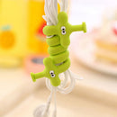 2x Cartoon Cable Winder Long Earphones Organizer Wire Cord Animal Wrap-Holder OE