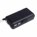 1pcs Utility Black Fishing Tackle Box Lures Hooks Hard Plastic 8 Compartmen H8M3