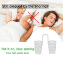 4pcs Transparent Anti Snoring Device Snore Apnea Nose Clip Stop Snoring