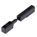 Marine Grade 304 Stainless Steel Weldable Gate Hinge 3.8" Weld-On Black