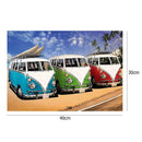 5D DIY Full Drill Diamond Painting Bus Cross Stitch Embroidery (40X30cm)