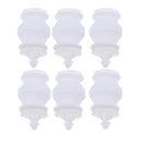 White Rubber Damping Balls w/ Anti-drop Pins Set for DJI Phantom 3 RC Drone