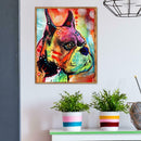5D DIY Full Drill Diamond Painting Dog Cross Stitch Embroidery Kit (Dog08)