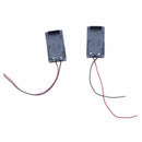 5 pieces two plastic housing with cable 9 V batteries supports storage case E4L4