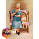 5D DIY Full Drill Diamond Painting People Cross Stitch Embroidery (C1189)