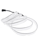 12V Wire White Cold Light Line Neon Lamp Car Atmosphere Light Decor Accessories