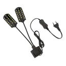 15W LED Waterproof Aquarium Light Fish Tank Aquatic Plants Grow Clip-on Lamp