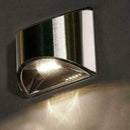 2PCS Stainless Steel Security Solar Wall Lights Outdoor Post Fence Path T1P8