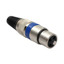 10Pcs XLR 3Pin Male & Female MIC Jack Plug Audio Microphone Wire Cable ConnectME