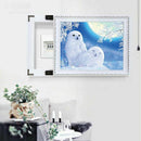 5D Diy Diamond Painting winter owl Cross Stitch diamond Kits Home Decoratio Q6N5