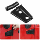 8pcs ABS Hood Car Door Hinge Cover Protector Auto Side for Wrangler JK 2007-2017
