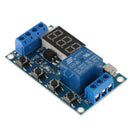 Mini Adjustable 6-30V Relay Timer Cycle Module Time Delay Circuit Board New