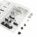 60PCS Engine Protection Pan Hardware Pin Clip Nut Kit For VW Audi A4 A6 Replaces