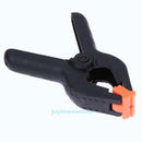 10Pcs 4inch DIY Tools Plastic Nylon Clamps for Wood Working Hobbies Spring Black