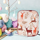 Knitting Yarn Storage Bag Crochet Hooks Thread Case Sewing Kit Organizer
