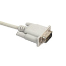 Serial RS232 9-Pin Male to Female DB9 9-Pin Converter Extension Cable(5m)