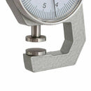 0 to 10mm Range Measuring Tool 0.1mm Resolution Round Dial Thickness Gauge