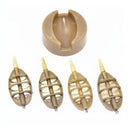 5 Method Feeder 15g 20g 25g 35g +Sinker Quick Release Mould Set Carp Fishin P3Z6